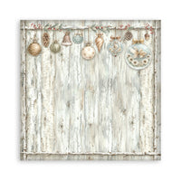 White Christmas - Scrapbooking Printed Pad For Art And Craft 10 Sheets cm 30.5x30.5 (12"x12") Backgrounds
