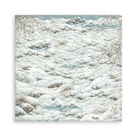 White Christmas - Scrapbooking Printed Pad For Art And Craft 10 Sheets cm 30.5x30.5 (12"x12") Backgrounds