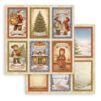 Silent Night - View   Scrapbooking Printed Pad For Art And Craft 10 Sheets cm 30.5x30.5 (12"x12")