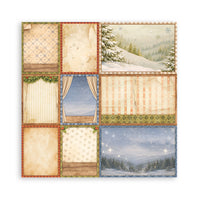 Silent Night - View   Scrapbooking Printed Pad For Art And Craft 10 Sheets cm 30.5x30.5 (12"x12")