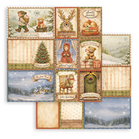 Silent Night - View   Scrapbooking Printed Pad For Art And Craft 10 Sheets cm 30.5x30.5 (12"x12")