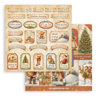 Silent Night - View   Scrapbooking Printed Pad For Art And Craft 10 Sheets cm 30.5x30.5 (12"x12")