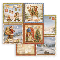 Silent Night - View   Scrapbooking Printed Pad For Art And Craft 10 Sheets cm 30.5x30.5 (12"x12")