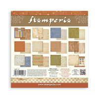 Silent Night - Scrapbooking Printed Pad For Art And Craft 10 Sheets cm 30.5x30.5 (12"x12") Backgrounds