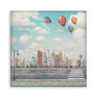 12”x12” (30.5x30.5 cm) Paper Pad 10 Double Sided Printed Sheets - Furry Friends 2