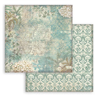 Gardens of Time - Stamperia Backgrounds Double-Sided Paper Pad 8"X8" 10/Pkg