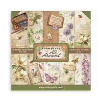 All Around - Stamperia Single-Sided Paper Pad 8"X8"