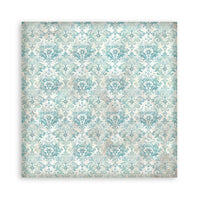 White Christmas - Scrapbooking Printed Pad For Art And Craft 10 Sheets cm 20.3x20.3 (8"x8")