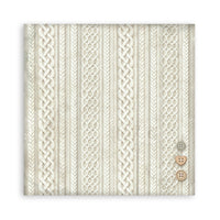 White Christmas - Scrapbooking Printed Pad For Art And Craft 10 Sheets cm 20.3x20.3 (8"x8")