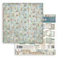White Christmas - Scrapbooking Printed Pad For Art And Craft 10 Sheets cm 20.3x20.3 (8"x8") Backgrounds