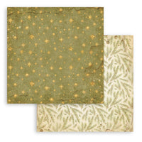 Silent Night - Scrapbooking Printed Pad For Art And Craft 10 Sheets cm 20.3x20.3 (8"x8") Backgrounds