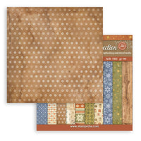 Silent Night - Scrapbooking Printed Pad For Art And Craft 10 Sheets cm 20.3x20.3 (8"x8") Backgrounds
