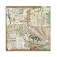 Gardens of Time - Stamperia Single-Sided Paper Pad 8"X8" 22/Pkg
