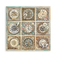 Gardens of Time - Stamperia Single-Sided Paper Pad 8"X8" 22/Pkg