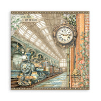 Gardens of Time - Stamperia Single-Sided Paper Pad 8"X8" 22/Pkg