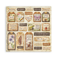 All Around - Stamperia Single-Sided Paper Pad 8"X8" 22/Pkg