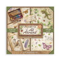 All Around - Stamperia Single-Sided Paper Pad 8"X8" 22/Pkg