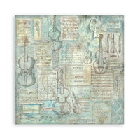 Symphony - Stamperia 12x12 Paper Pack (22 Sheets)