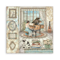 Symphony - Stamperia 12x12 Paper Pack (22 Sheets)