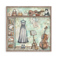 Symphony - Stamperia 12x12 Paper Pack (22 Sheets)