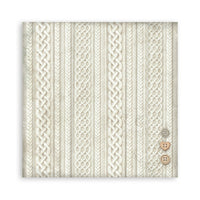 White Christmas - Scrapbooking Printed Pad For Art And Craft 22 Sheets cm 30.5x30.5 (12"x12") Single Face