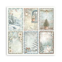 White Christmas - Scrapbooking Printed Pad For Art And Craft 22 Sheets cm 30.5x30.5 (12"x12") Single Face