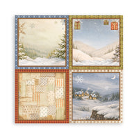 Silent Night - Scrapbooking Printed Pad For Art And Craft 22 Sheets cm 30.5x30.5 (12"x12") Single Face