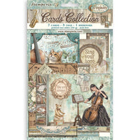 Symphony - Stamperia Printed Art Cards Collection