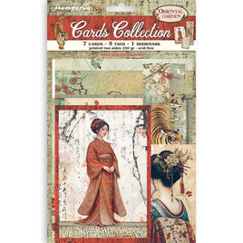 Oriental Garden - Stamperia Printed Art Cards Collection