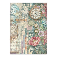 Gardens of Time - Stamperia Junk Journal Stickers, Cut-outs & Backgrounds