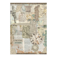 Gardens of Time - Stamperia Junk Journal Stickers, Cut-outs & Backgrounds