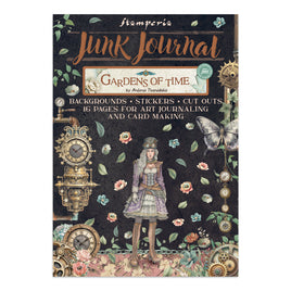 Gardens of Time - Stamperia Junk Journal Stickers, Cut-outs & Backgrounds