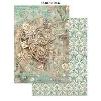 Gardens of Time - Stamperia Junk Journal Stickers, Cut-outs & Backgrounds