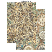 Gardens of Time - Stamperia Junk Journal Stickers, Cut-outs & Backgrounds
