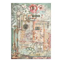 Gardens of Time - Stamperia Junk Journal Stickers, Cut-outs & Backgrounds