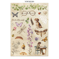 All Around - Stamperia Junk Journal Stickers, Cut-outs & Backgrounds