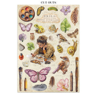 All Around - Stamperia Junk Journal Stickers, Cut-outs & Backgrounds