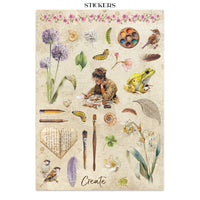 All Around - Stamperia Junk Journal Stickers, Cut-outs & Backgrounds