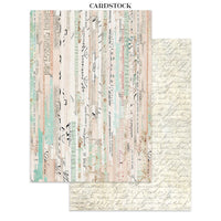 Wonderland - Stamperia Junk Journal Stickers, Cut-outs & Backgrounds