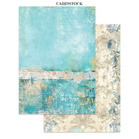 Wonderland - Stamperia Junk Journal Stickers, Cut-outs & Backgrounds