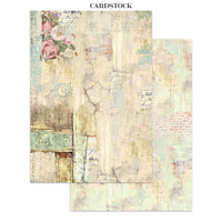 Wonderland - Stamperia Junk Journal Stickers, Cut-outs & Backgrounds
