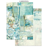 Wonderland - Stamperia Junk Journal Stickers, Cut-outs & Backgrounds