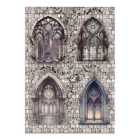 Halloween - Stamperia Printed Art Junk Journal: Stickers, Cut-Outs, Backgrounds