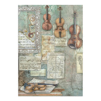 Symphony - Printed Art Junk Journal - Stickers, Cut-Outs, Backgrounds