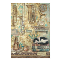 Symphony - Printed Art Junk Journal - Stickers, Cut-Outs, Backgrounds