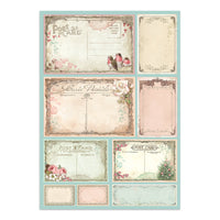Winter Magic - Printed Art Junk Journal: Stickers, Cut-Outs, Backgrounds For Art And Craft
