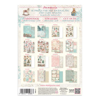 Winter Magic - Printed Art Junk Journal: Stickers, Cut-Outs, Backgrounds For Art And Craft