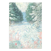 Winter Magic - Printed Art Junk Journal: Stickers, Cut-Outs, Backgrounds For Art And Craft