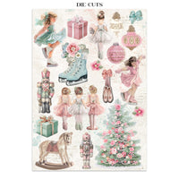 Winter Magic - Printed Art Junk Journal: Stickers, Cut-Outs, Backgrounds For Art And Craft