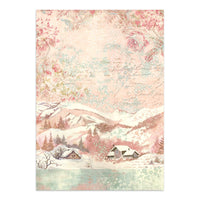Winter Magic - Printed Art Junk Journal: Stickers, Cut-Outs, Backgrounds For Art And Craft